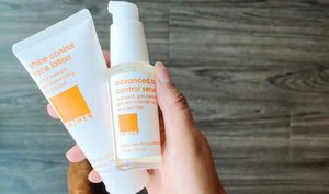 Shine Control Face Lotion and Advanced Blemish Control Serum
