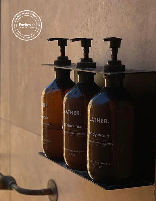 LATHER: The Official Bath and Body Provider of Forbes Travel Guide for 2023