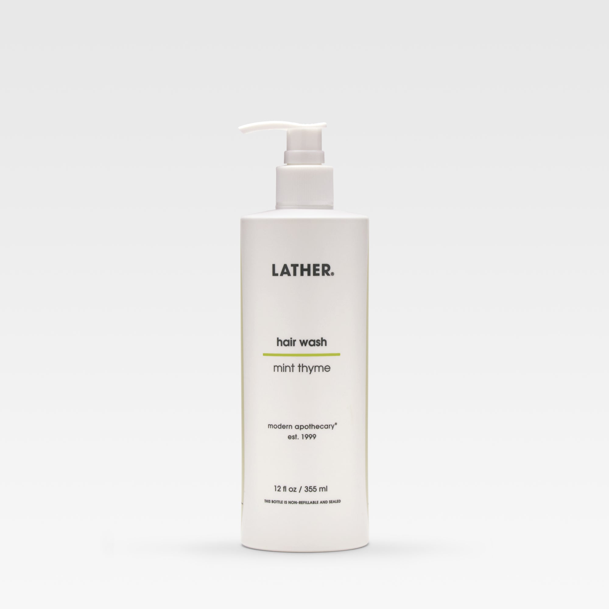 Mint Thyme Hair Wash - Filled/Locked Invisible